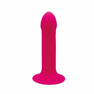 Дилдо с вибрацией Adrien Lastic Hitsens 2 Pink, отлично для страпона, макс диаметр 4см, длина 17,2см, фото №2