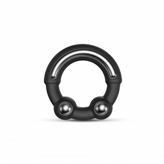 Эрекционное кольцо с металлическими вставками Dorcel STRONGER RING, фото №4