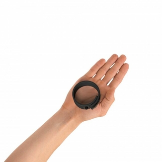 Регулируемое эрекционное кольцо на кнопках Love To Love HERO RING - BLACK ONYX, numer zdjęcia 4