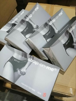 Трусы-стринги для страпона Strap-On-Me HEROINE HARNESS - S (мятая упаковка!!!), фото №3