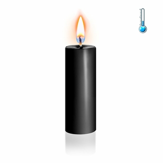 Черная свеча восковая Art of Sex низкотемпературная S 10 см, numer zdjęcia 2