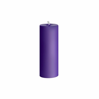 Фиолетовая свеча восковая Art of Sex низкотемпературная S 10 см, фото №3