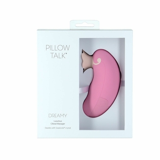 Роскошный вакуумный клиторальный стимулятор Pillow Talk - Dreamy Pink с кристаллом Swarovski, photo number 7