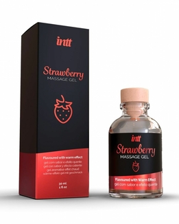 Массажный гель для интимных зон Intt Strawberry (30 мл), фото №2