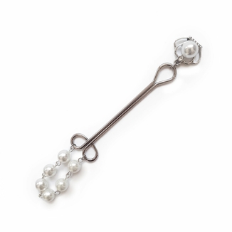 Зажим для клитора Art of Sex - Clit Clamp Royal Pearls, фото №2