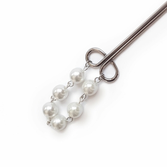 Зажим для клитора Art of Sex - Clit Clamp Royal Pearls, фото №4