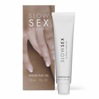 Гель-смазка для мастурбации Bijoux Indiscrets SLOW SEX - Finger play gel, фото №2