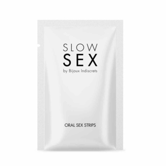 Полоски для орального секса Bijoux Indiscrets Slow Sex Oral sex strips, фото №3