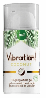 Жидкий вибратор Intt Vibration Coconut Vegan (15 мл), фото №3