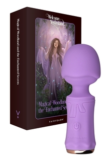 Мини-вибромассажер FairyGasm SecretFuntasy violet, numer zdjęcia 2