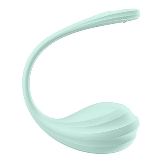 Смарт-виброяйцо Satisfyer Smooth Petal Connect App Mint, numer zdjęcia 3