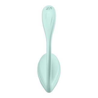 Виброяйцо Satisfyer Smooth Petal Connect App Mint, photo number 6