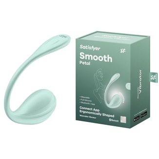 Смарт-виброяйцо Satisfyer Smooth Petal Connect App Mint, photo number 9