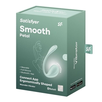 Виброяйцо Satisfyer Smooth Petal Connect App Mint, numer zdjęcia 10