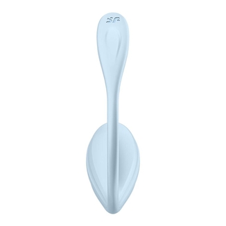 Виброяйцо Satisfyer Smooth Petal Connect App Light Blue, photo number 6