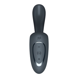 Вагинально-клиторальный вибратор Satisfyer G for Goddess 1 Dark Grey, 2 мотора, photo number 4