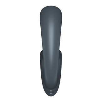 Вагинально-клиторальный вибратор Satisfyer G for Goddess 1 Dark Grey, 2 мотора, numer zdjęcia 7