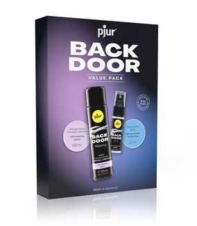 Подарочный набор pjur BACK DOOR Value Pack: силиконовая смазка 100 мл и расслабляющий спрей 20 мл, фото №2