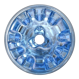 Мастурбатор Fleshlight Quickshot Turbo Blue Ice, компактный, отлично для пар и минета, фото №4