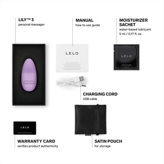 Вибратор LELO Lily 3 Calm Lavender, фото №3