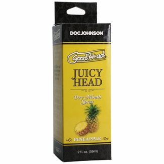Увлажняющий оральный спрей Doc Johnson GoodHead – Juicy Head Dry Mouth Spray – Pineapple 59мл, numer zdjęcia 3