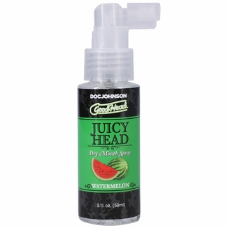 Увлажняющий оральный спрей Doc Johnson GoodHead – Juicy Head Dry Mouth Spray – Watermelon 59мл, фото №2