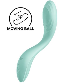 Вибратор с жемчужной стимуляцией точки G Satisfyer Rrrolling Pleasure Mint (мятая упаковка!!!), numer zdjęcia 2