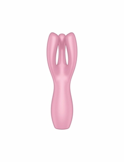 Клиторальный вибратор Satisfyer Threesome 3 Pink с тремя пальчиками, numer zdjęcia 4