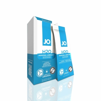 Набор лубрикантов Foil Display Box – JO H2O Lubricant – Original – 12 x 10ml, numer zdjęcia 2