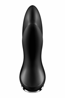 Анальная смарт-вибропробка с жемчужным массажем Satisfyer Rotator Plug 1+ Black, photo number 7