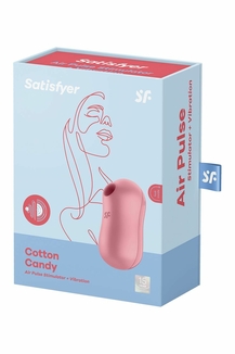 Вакуумный стимулятор с вибрацией Satisfyer Cotton Candy Light Red, photo number 8