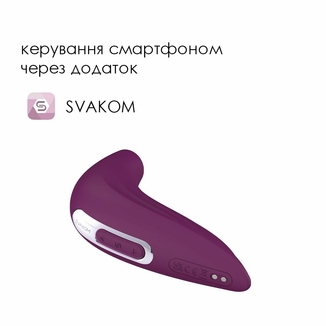 Вакуумный смарт-стимулятор Svakom Pulse Union, интенсивная стимуляция, фото №3