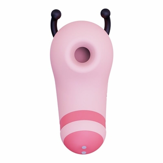 Вакуумный стимулятор с микротоками CuteVibe Beebe Pink, на палец, фото №3