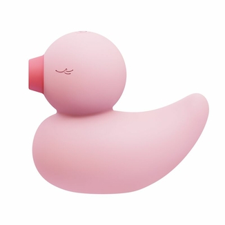 Вакуумный вибратор-уточка CuteVibe Ducky Pink, фото №2