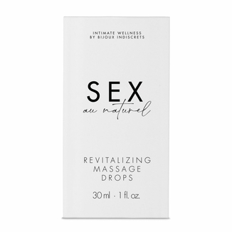 Восстанавливающие капли для массажа Bijoux Indiscrets Sex au Naturel — Revitalizing Massage Drops, фото №4