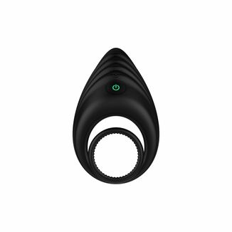Эрекционное виброкольцо Nexus Enhance Vibrating Cock and Ball Ring, двойное, фото №2