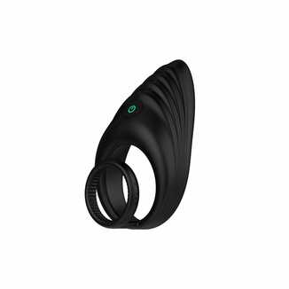 Эрекционное виброкольцо Nexus Enhance Vibrating Cock and Ball Ring, двойное, numer zdjęcia 3