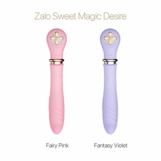Пульсатор с подогревом Zalo Sweet Magic - Desire Fairy Pink, турбо режим, photo number 9