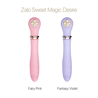 Пульсатор с подогревом Zalo Sweet Magic - Desire Fairy Pink, турбо режим, numer zdjęcia 9