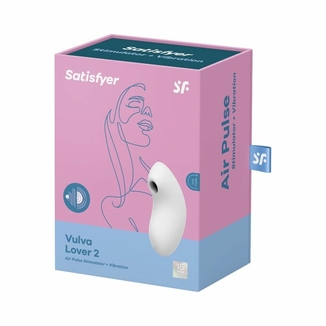 Вакуумный вибратор Satisfyer Vulva Lover 2 White, фото №5