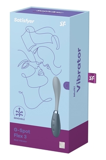 Вибратор Satisfyer G-Spot Flex 3 Grey (мятая упаковка!!!), photo number 8