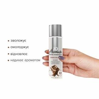 Натуральное массажное масло System JO Aromatix — Massage Oil — Chocolate 120 мл, фото №3