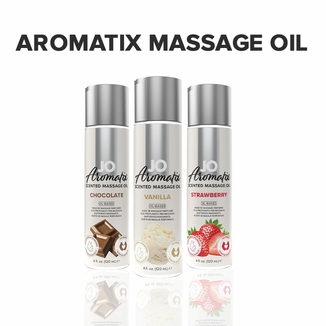 Натуральное массажное масло JO Aromatix Massage Oil Vanilla 120 мл, фото №6