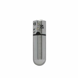 Вибропуля PowerBullet First-Class Bullet 2.5″ with Key Chain Pouch, Silver, 9 режимов вибрации, numer zdjęcia 6