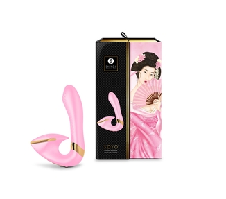 Вагинально-клиторальный вибратор Shunga Soyo Light Pink, photo number 7