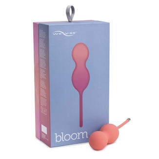 Смарт вагинальные шарики с вибрацией We-Vibe Bloom, диаметр 3,3 см, масса 45, 65, 80 г, фото №11