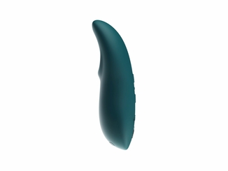 Мощный мини-вибромассажер Touch X Green Velvet by We-Vibe, удобно совмещать с проникающим сексом, numer zdjęcia 3