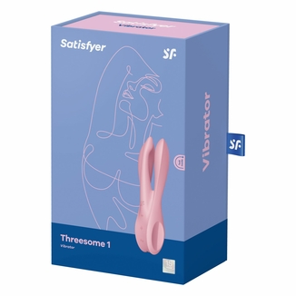 Клиторальный вибратор Satisfyer Threesome 1 Pink, фото №8