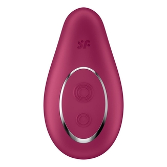 Вибратор Satisfyer Dipping Delight Berry, фото №4