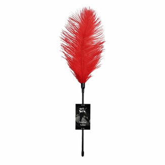 Щекоталка со страусиным пером  Art of Sex - Feather Tickler, цвет Красный, фото №3